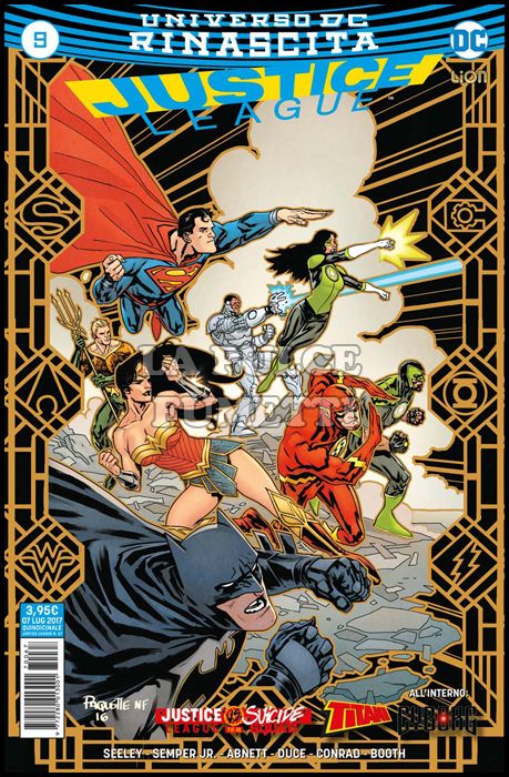 JUSTICE LEAGUE #    67 - JUSTICE LEAGUE 9 - RINASCITA